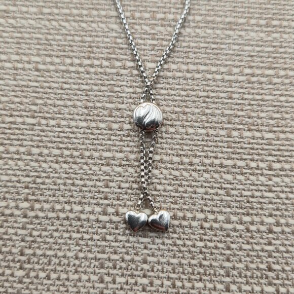 7 Inch Sterling Silver Faith Hope Love Heavy Adjustable Bracelet A5829 - Picture 5 of 7